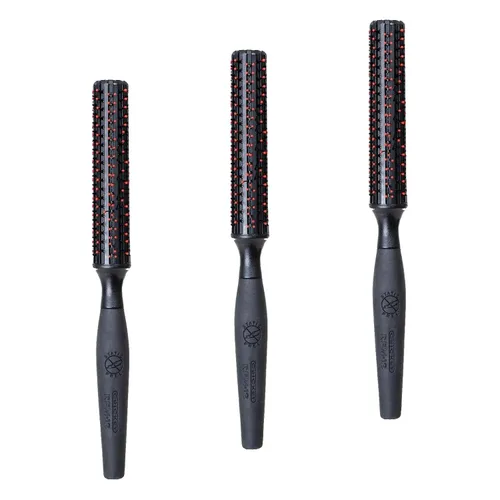 Vista 10 de Cepillo para cabello Cricket Static Free Cushion Styling 220 - Suavizado, desenredado y peinado sin encresparse - Cerdas metálicas antiestáticas