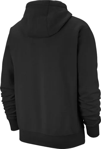 Vista 2 de Nike 826433-010 Sudadera con capucha negra para hombre, sin botones