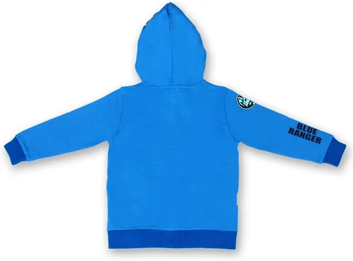 Vista 2 de Hasbro Power Rangers - Sudadera con capucha con cremallera para niños pequeños, azulrojo