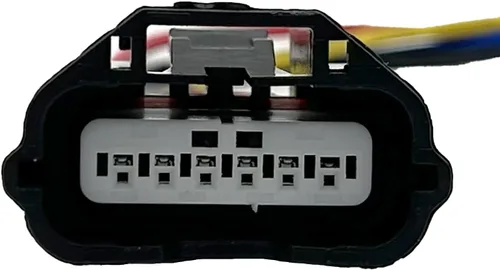 Vista 7 de Arnés de conector de sensor de flujo de aire masivo (MAF), OE 22680-7S000 S2822, compatible con Nissan 350Z 370Z Altima Maxima Murano Rogue Frontier