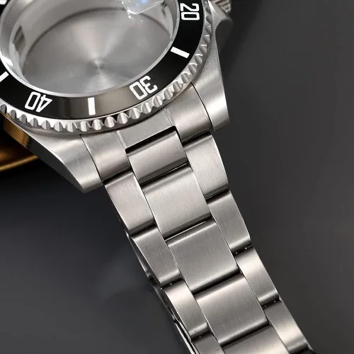 Vista 6 de Correa de acero inoxidable 316L 20MM Oyster Watch Band para reloj RLX