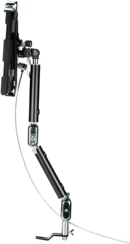 Vista 2 de Soporte para automóvil Multi-Flex CTA Multi-Flex de liberación rápida con bloqueo y llave de seguridad para iPad de 10.9 pulgadas - 10.2 pulgadas