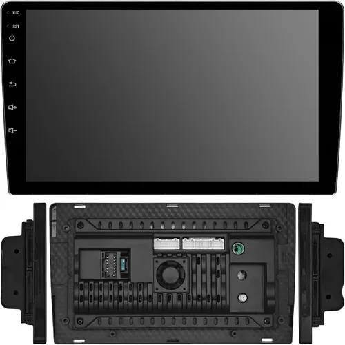 Vista 2 de 9" IPS Visualización Completa Táctil 2+32G Radio de Coche Doble Din Receptores de Audio Vídeo Estéreo con CarPlay Inalámbrico Android Auto Cámara