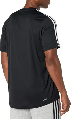 Vista 5 de adidas AEROREADY - Camiseta de 3 rayas para hombre