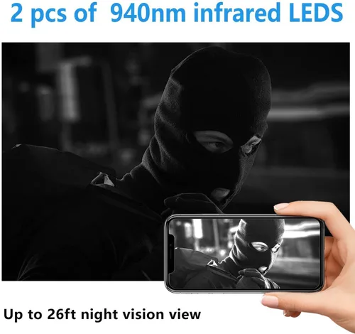 Vista 7 de 32G gratis: cámara inalámbrica más pequeña, cámara de seguridad WiFi HD1080P, batería de 1.5 horas, cámara de video portátil