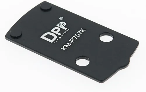 Vista 5 de DPP Titanium Adaptador óptico/placa de montaje compatible con MP Shield Plus Kimber R7 Mako Holosun 407K/507K/EPS/EPS Carry