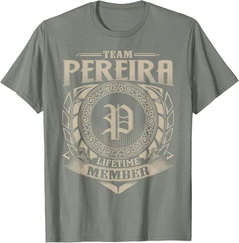 Vista 29 de Team PEREIRA Lifetime Member Apellido PEREIRA Family Vintage Camiseta, Negro