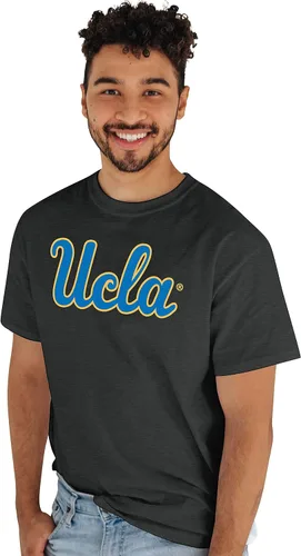Vista 43 de Blue 84 Camiseta NCAA para hombre, icono de color del