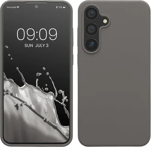 Vista 176 de kwmobile Funda compatible con Samsung Galaxy S9 - Funda de silicona TPU con acabado suave - Blue Reef