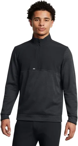 Vista 11 de Under Armour Sudadera Drive Storm con media cremallera para hombre (001) Negro / Blanco