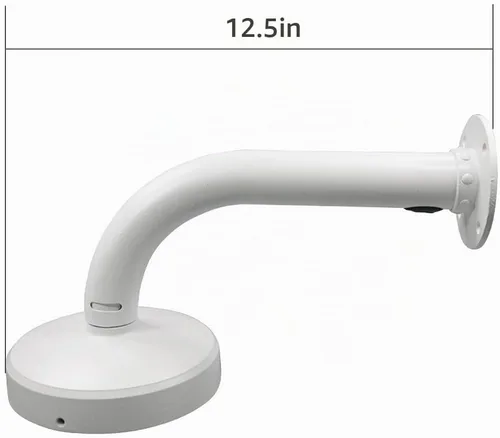 Vista 2 de Soporte de montaje para cámara de seguridad, soporte de pared universal para CCTV y cámaras IP, tipo J (12.5 pulgadas)