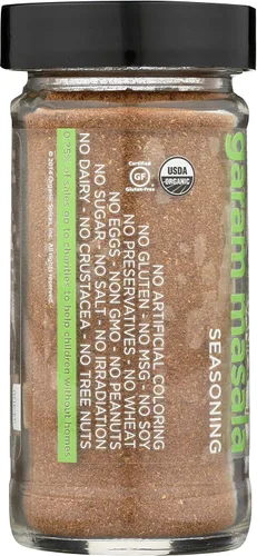 Vista 2 de SPICELY Condimento orgánico en tarro Garam Masala, 1.6 oz