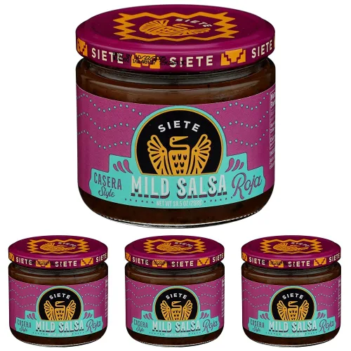 Vista 7 de Siete Salsa Suave Casera 10.5 OZ