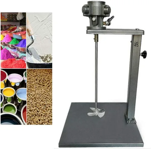 Vista 5 de Mezclador neumático de 5 galones, mezclador de pintura de 1/4 HP, herramienta de mezcla de pintura de agitador de aire, máquina de agitación