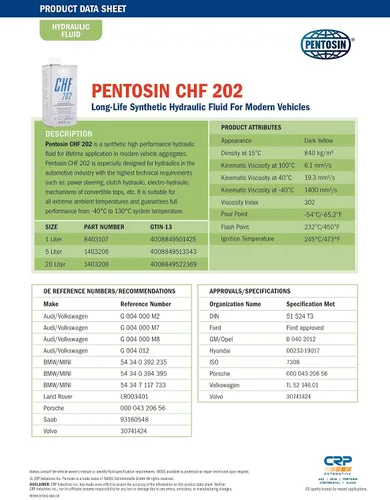 Vista 6 de Pentosin - Líquido de transmisión, 18., MTF2-5L