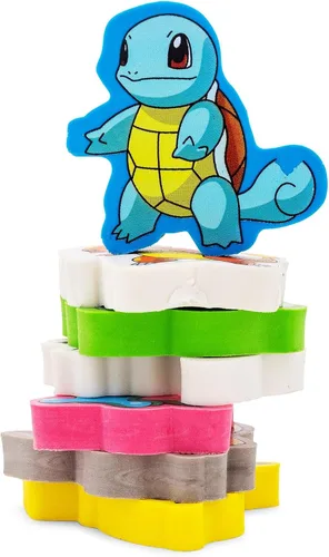 Vista 3 de Creative Kids Paquete de 7 borradores de Pokémon, Pikachu, Bulbasaur, Squirtle, Charmander, Eevee, Meowth, Wobbuffet
