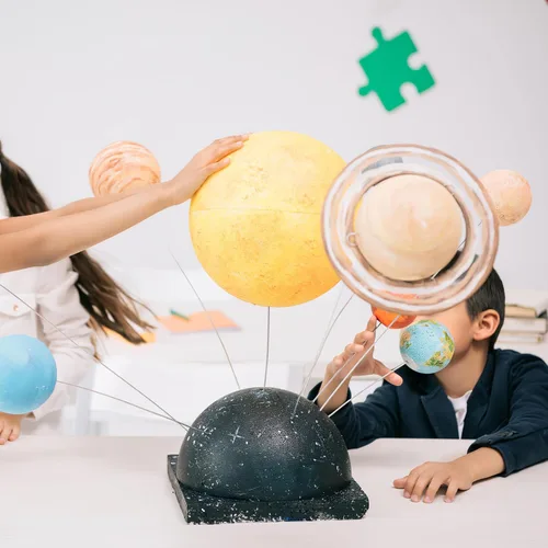 Vista 5 de Holibanna Bolas de espuma blanca, 2 bolas de poliestireno para manualidades, bolas de espuma de poliestireno para decoración del hogar, proyectos