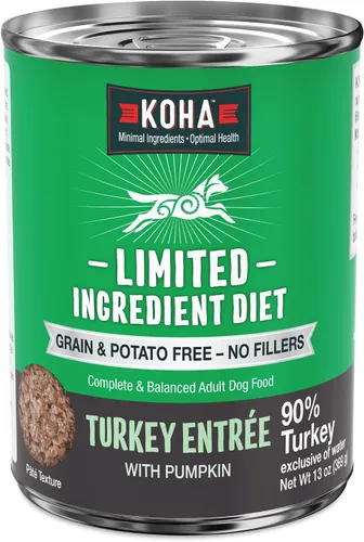 Vista 15 de KOHA Dieta de Ingredientes Limitados Entrada de Carne de Res para Perros - Comida Húmeda para Perros Sin Granos Sin Rellenos - Comida para Perros