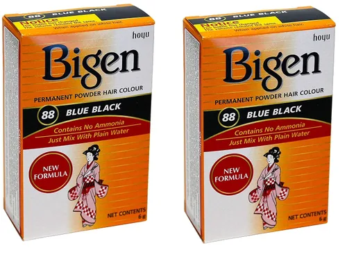 Vista 7 de Bigen - Tinte permanente en polvo, castaño claro #46, 0.21 onzas