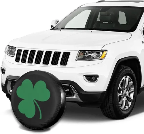 Vista 20 de Cool Cat and UFO Spare Tire Cover Wheel Protectors Dust-Proof Wheel Tire Cover Fit Trailer, Rv, Sand Many Vehicle 14inch