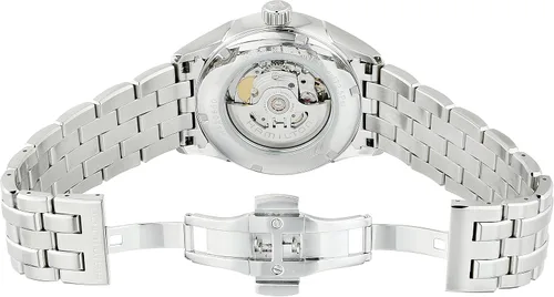 Vista 5 de Hamilton Reloj H42565131 Jazz master analógico con pantalla suiza automático plateado plateado