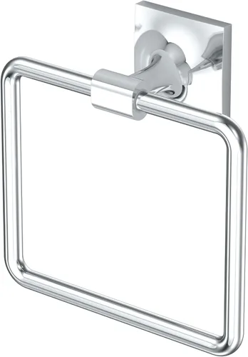 Vista 12 de Gatco 5712 Clarion - Toallero de mano montado en la pared para tocador de baño, accesorio de accesorios de baño acrílico y cromado