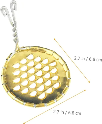 Vista 3 de Raspador de alimentos de metal de calidad superior jalea cortador de fideos fríos raspadores de cocina reutilizable