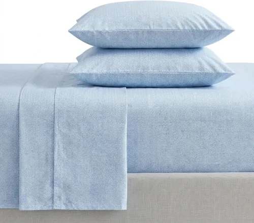 Vista 53 de Nautica - Sábanas, juego de ropa de cama de percal de algodón con funda de almohada a juego, vigorizante y fresco, bolsillo profundo