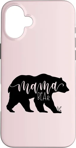 Vista 23 de Mama Bear, funda para teléfono rosa, Momma Bear JLZ043 para iPhone 17