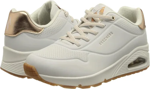 Vista 7 de Skechers Women's Uno-Shimmer Away Sneaker