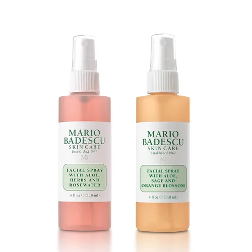 Vista 14 de Mario Badescu Espray facial con aloe, hierbas y agua de rosas para todo tipo de piel, bruma facial que hidrata, rejuvenece y aclara