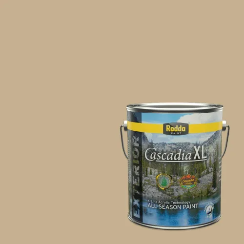 Vista 24 de Rodda Paint CASCADIA ZERO - Pintura plana e imprimación para interiores en uno, cuarto de galón, piel bronceada