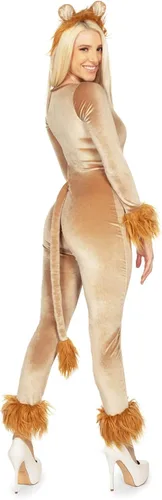 Vista 2 de Tipsy Elves Body de león para mujer - Disfraz de león de Halloween