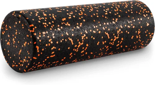 Vista 8 de ProsourceFit Rodillos de espuma de alta densidad de 12 pulgadas de largo, herramienta de masaje atlético firme para cuerpo completo para Negro