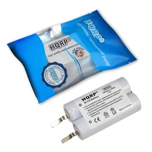 Vista 2 de HQRP Batería compatible con Philips Norelco 5887XL 605RX 650TX 665RX 6701X 6705X HQ6763 HQ6762 HQ6761 HQ6760 Razor/Shaver plus Screwdriver