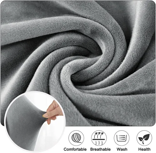 Vista 5 de 1/2/4/6 piezas de terciopelo para silla de comedor, funda elástica de elastano para silla de comedor, funda de asiento para boda, hotel, banquete