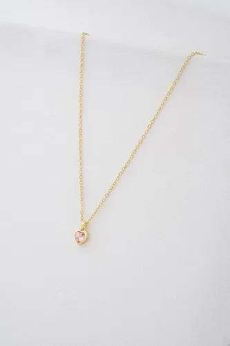 Vista 5 de Ted Baker Collar con colgante de corazón de cristal Hannela de Londres para mujer