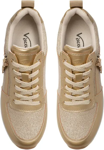 Vista 5 de Viscozzy Zapatillas de tacón alto con cuña para mujer