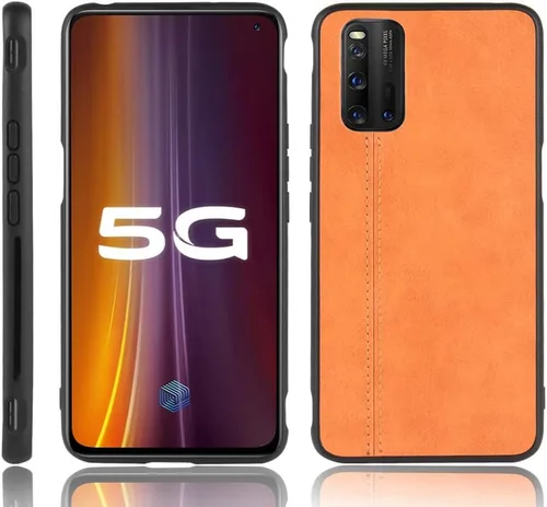 Vista 203 de Funda para Vivo iQOO Z1x 5G, funda para Vivo iQOO Z1x 5G Funda de piel sintética con funda 3 en 1, color azul