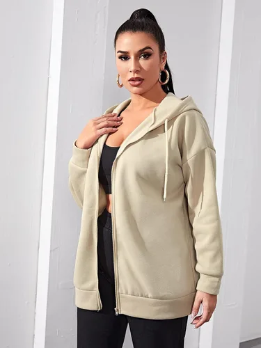 Vista 4 de MakeMeChic womens Casual,hoodie