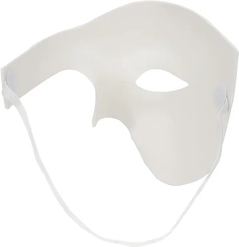 Vista 21 de KEFAN Máscara para hombre de mascarada, máscara de media cara del fantasma de la ópera