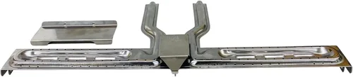 Vista 5 de Quemador de acero inoxidable para parrillas Sunbeam, Grill Master y Coleman