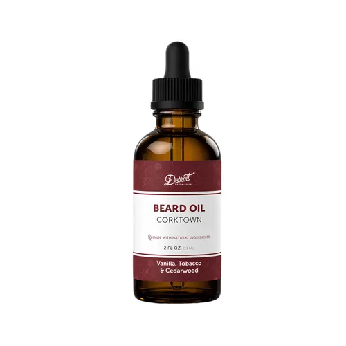 Vista 19 de Detroit Grooming Co. Aceite para barba 313 Fórmula natural, 1 oz