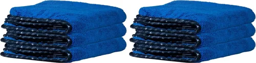 Vista 13 de Chemical Guys Toallas de microfibra de grado profesional para automóviles, color azul, 16 x 16 pulgadas, ultra suaves y sin arañazos, para camiones
