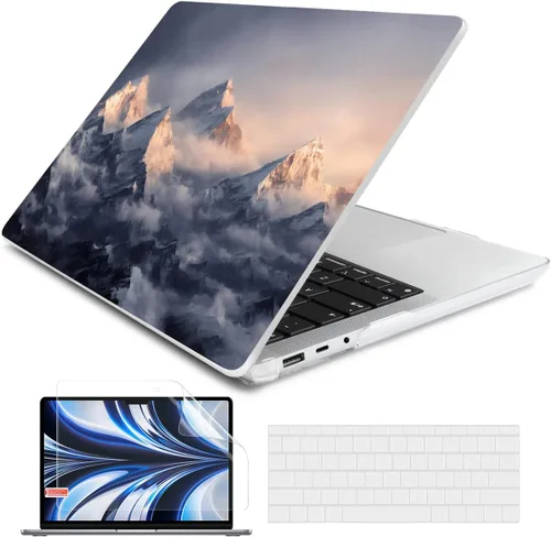 Vista 29 de Batianda Funda personalizable para portátil Microsoft Surface 5 4/3 de 13,5 pulgadas con reposamanos Alcantara modelo 1950/1867, carcasa rígida