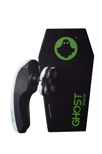 Vista 4 de Maquinilla de afeitar eléctrica Ghost Shaver - Wet/Dry 5 cabezas inalámbricas USB/C Tipo Plug Recargable Rotary Shaver