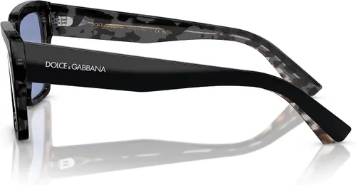 Vista 2 de Dolce & Gabbana DG 4431 Negro AvanaAzul Claro 5518145 Hombre Gafas de Sol