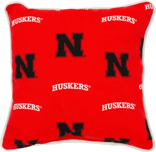 Vista 9 de College Covers Almohada decorativa para exteriores, 16 x 16 pulgadas, tigres caoba