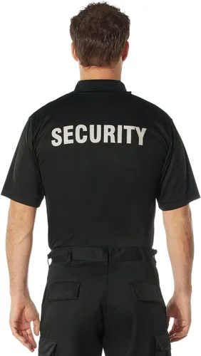 Vista 2 de Rothco Moisture Wicking Security Polo Shirt - Stay Cool and Professional On-The-Job