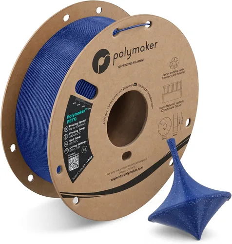 Vista 11 de Polymaker Filamento PETG de 0.07 in, 2.2 lbs, marrón militar Marrón (Army Brown)